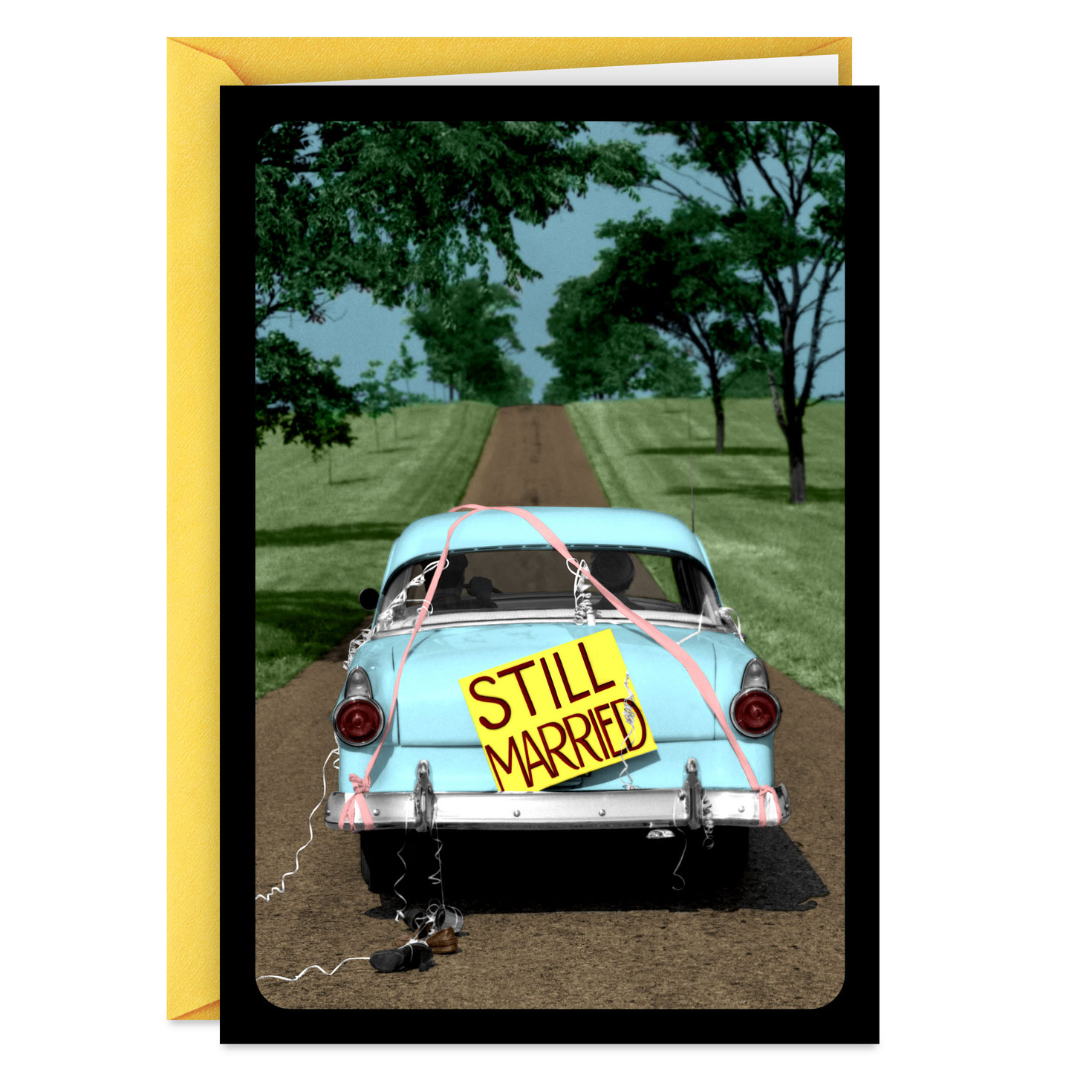 A Marriage With a Little Mileage Funny Anniversary Card