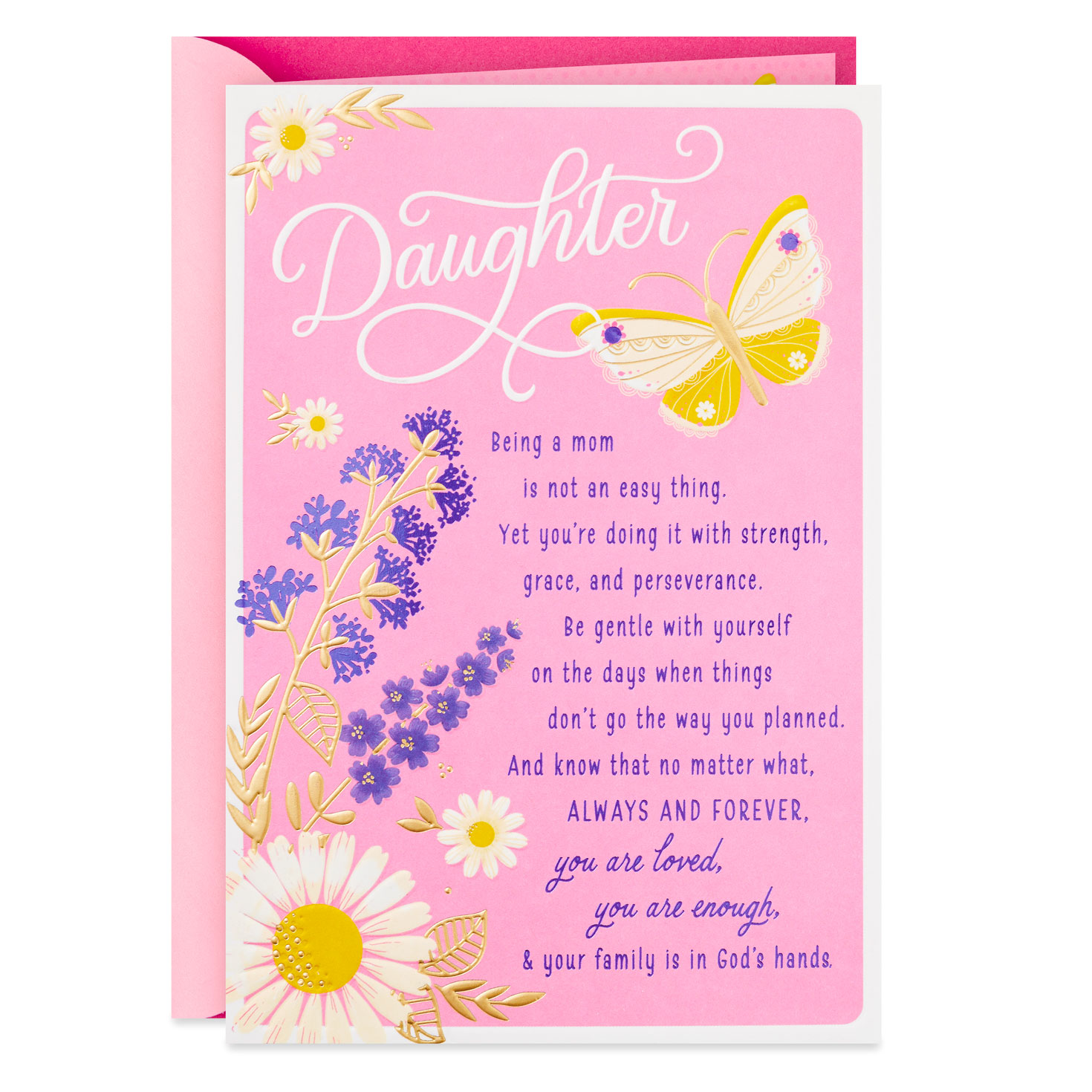 Cheering You On Religious Mother’s Day Card for Daughter