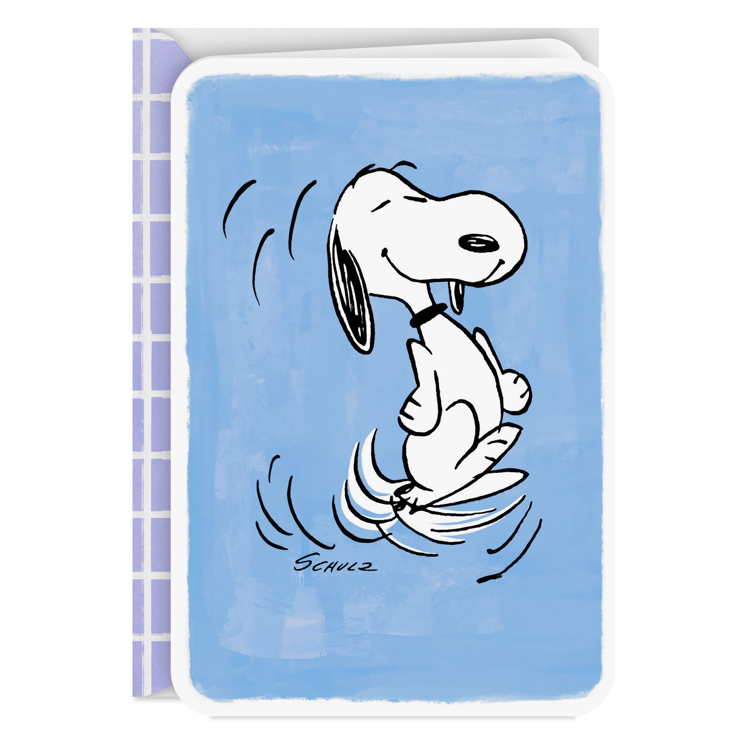 Peanuts® Snoopy Happy Dance Blank Card