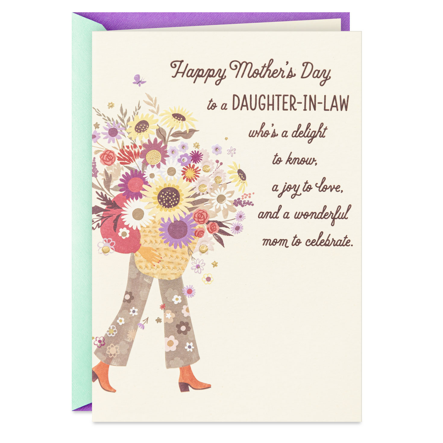 Celebrating You Mother’s Day Card for Daughter-in-Law