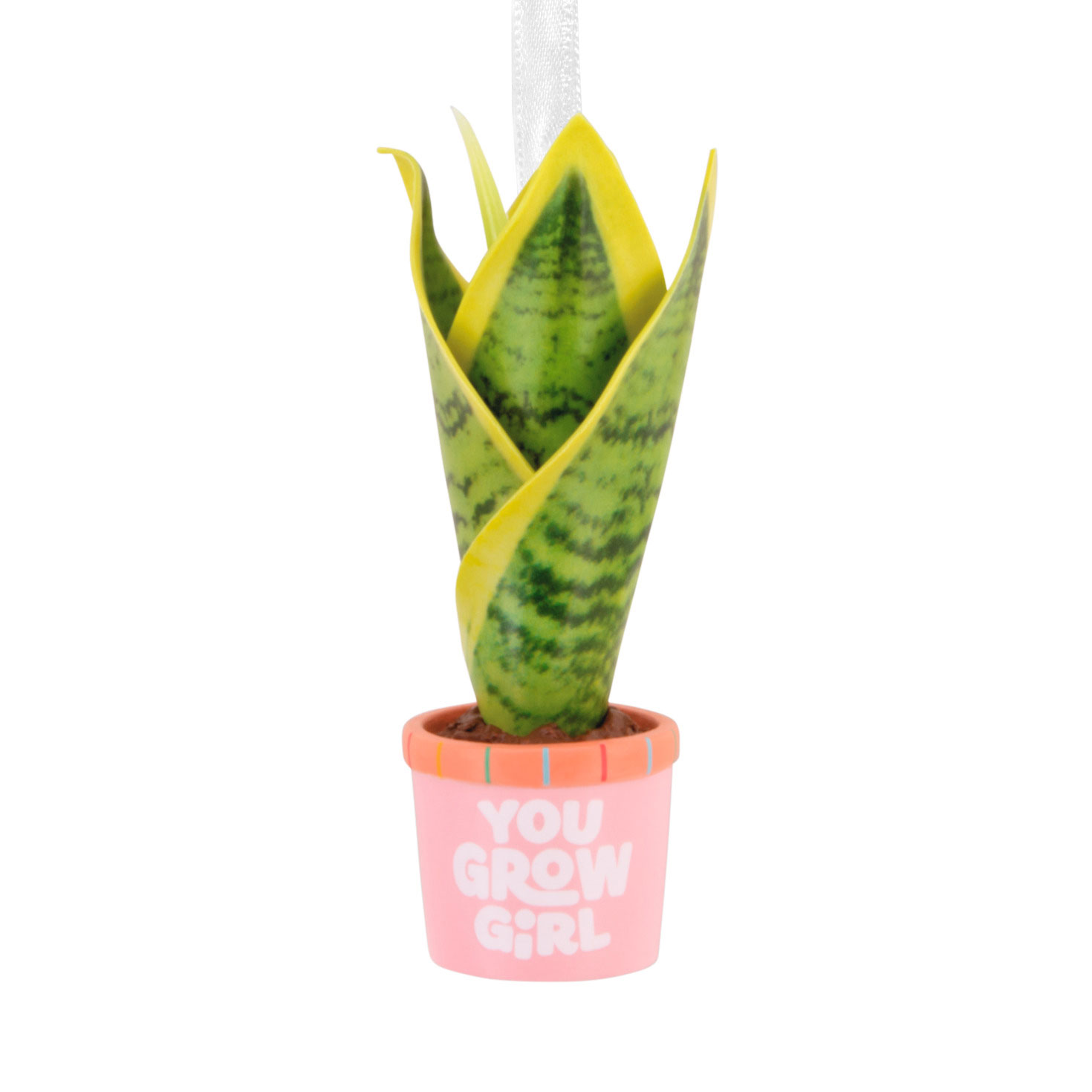 You Grow Girl Houseplant Hallmark Ornament